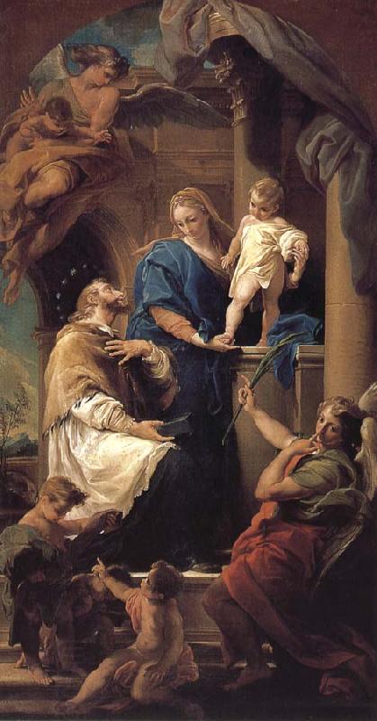 Pompeo Batoni Notre Dame, and the Son in St. John s Nepomuk